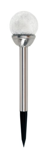 Crackle Glass Stake Light