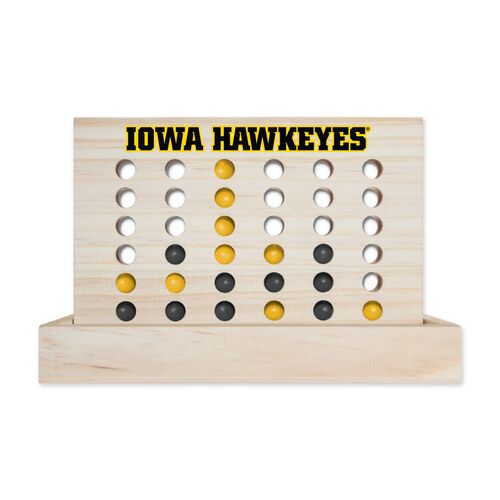 Iowa Hawkeyes Team Four in a Row Travel Game