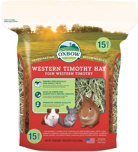 Western Timothy Hay for Small  Pets  - 15 oz