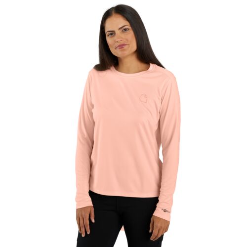 Women's Force Sun Defender Lightweight Long Sleeve Graphic T-Shirt in Spring Colors