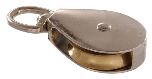 Nickel Swivel Pulley