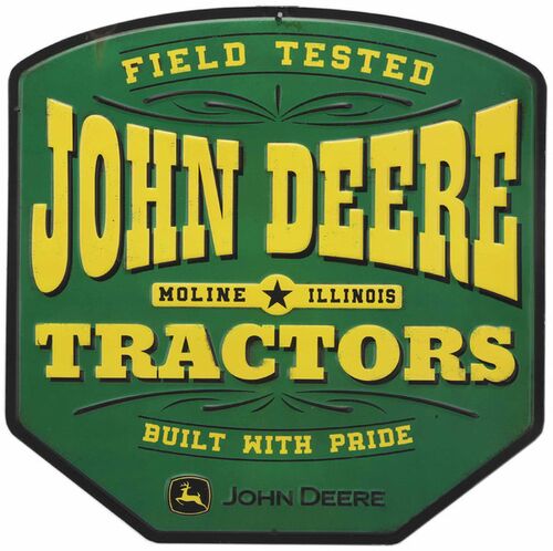 Tractors Metal Sign