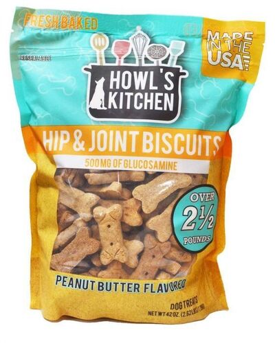 Hip & Joint Biscuits Dog Treats - 42 oz