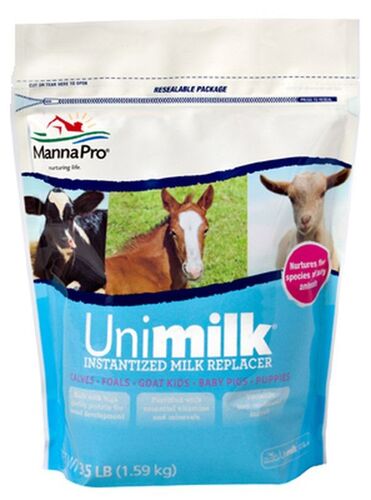 Unimilk Livestock Milk Replacer - 3.5 lb