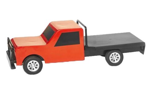 Flatbed Farm Truck Red
