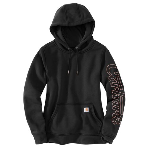Women's Relaxed Fit Rain Defender Hooded Promo Graphic Sweatshirt