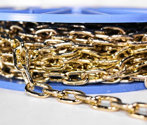 Straight Link Machine Chain #3 - (Sold by the Foot)