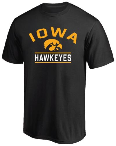 Men's Iowa Hawkeyes Short Sleeve T-Shirt in Black - Sizes M-2XL