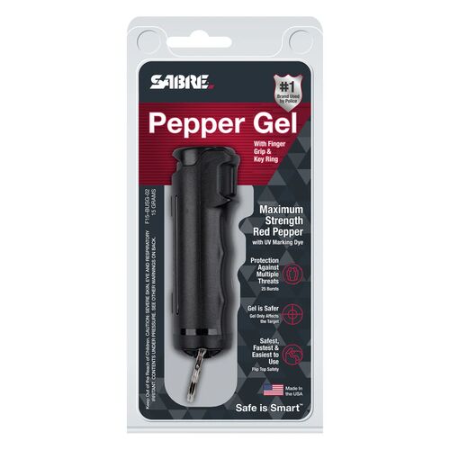 Pepper Gel with Flip Top in Black