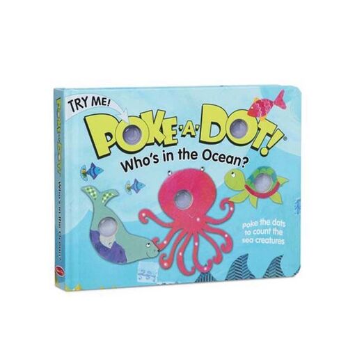 Poke-A-Dot Who's in the Ocean Book