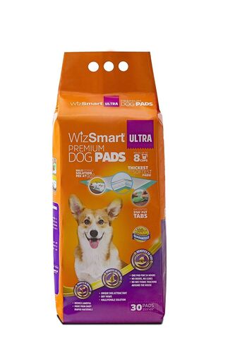 8 Cup Ultra All Day Dry Premium Dog and Puppy Training Pads - 30 Count