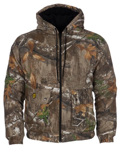 Men's Twill Insulated Shield Series Commander Jacket with Hood