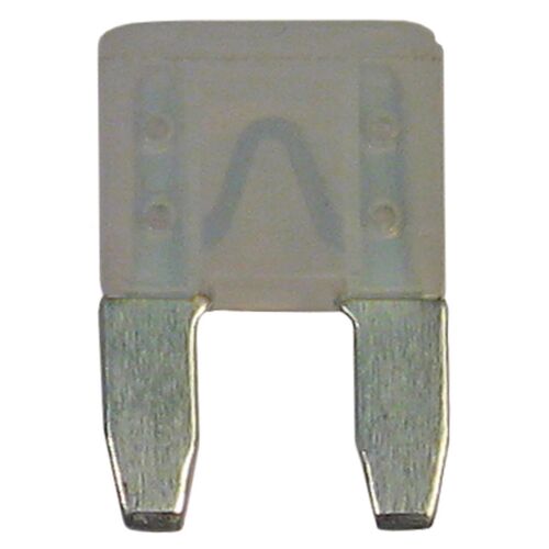 ATM Mini 25 Amp Fuse - Clear - 5 pack