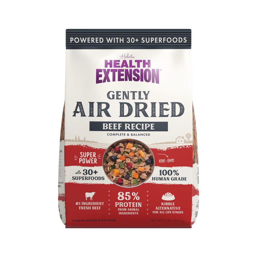 Air Dried Complete Dog Food in Beef Recipe 2 lb