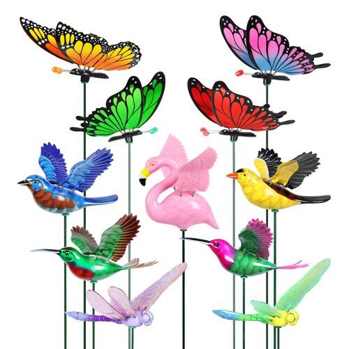 Windy Wings Garden Stake - Assorted