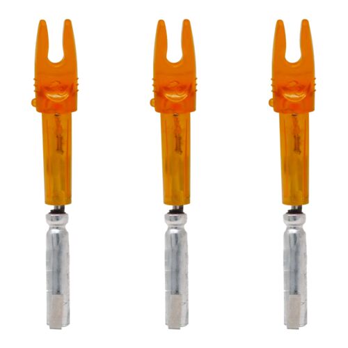 3-Pack .204" X Lighted Arrow Nock in HD Orange