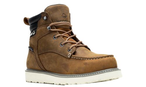 Men's Trade Wedge 6" Moc-Toe Steel-Toe Work Boot