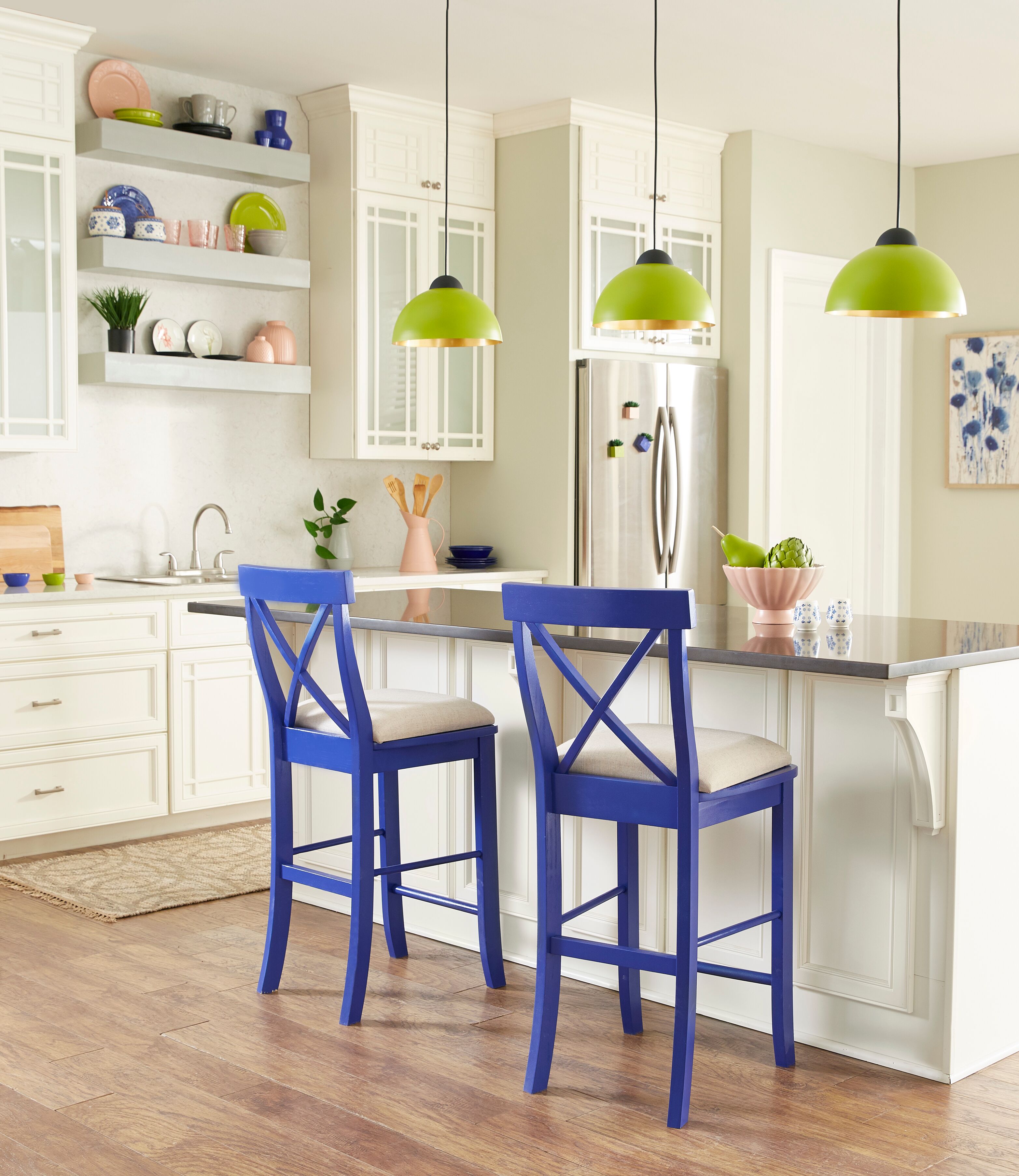 RustOleum 12 Ounce 2X Macaw Blue Gloss High Spray Paint