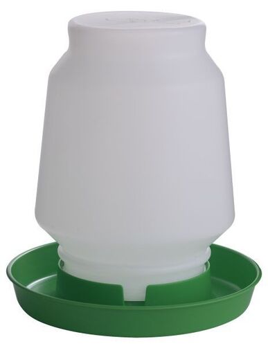 1 Gallon Complete Plastic Poultry Fount in Lime Green