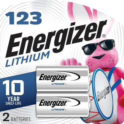 123 Lithium 3V Photo Batteries - 2-Pack