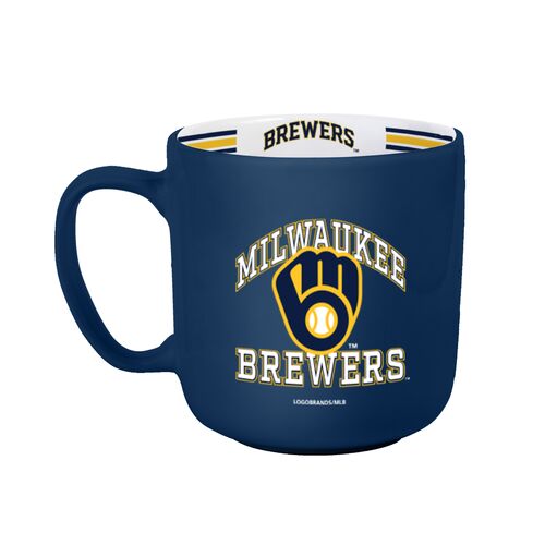 Milwaukee Brewers 15 oz Stripe Mug
