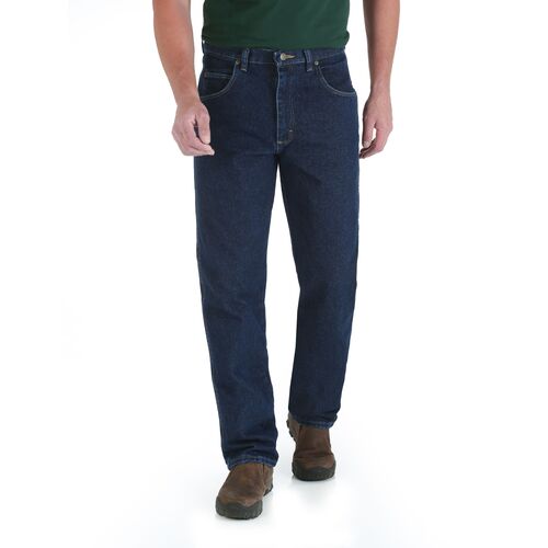 Men's Rugged Wear Relaxed Fit Jean in Antique Navy