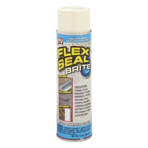 14 Ounce Flex Seal Brite Liquid Rubber Sealant Coating