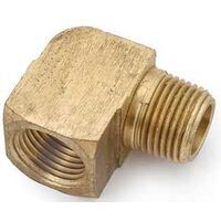 Brass Street Pipe Elbow - 90 Degree