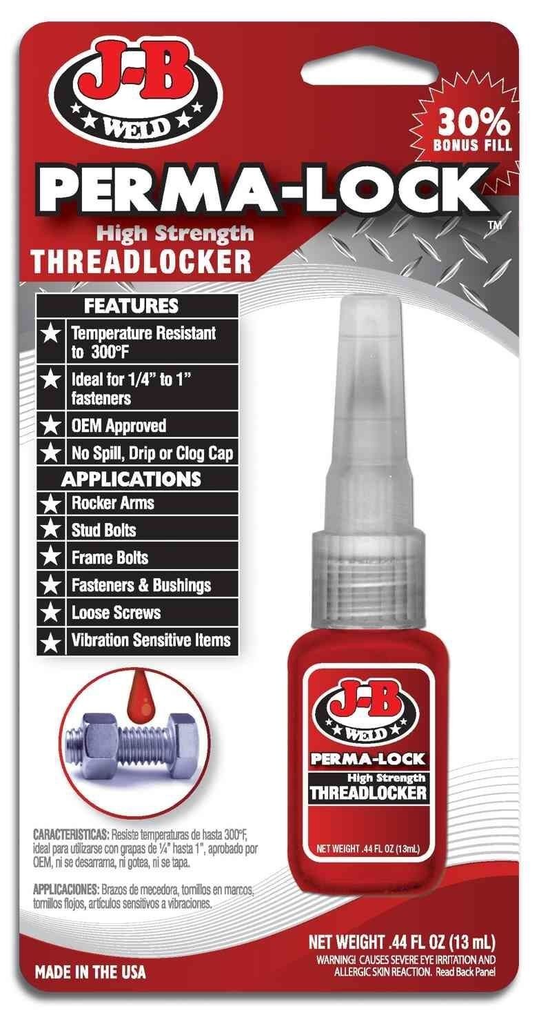 Perma Lock Roulette Tangit Unilock Perma-Lock J-B Weld - Frein Filet Bleu Moyenne Force, 36 ...