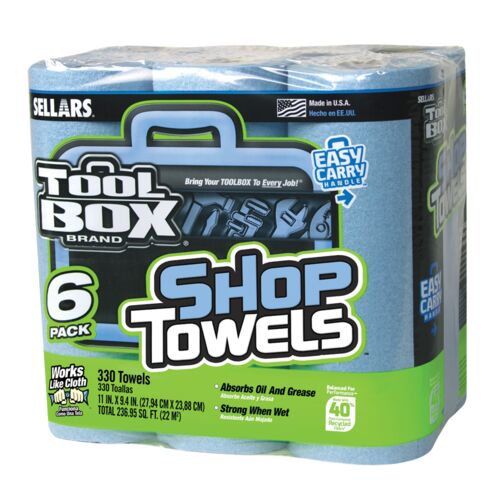 Toolbox Z400 Roll of Shop Towels - 6 Pack