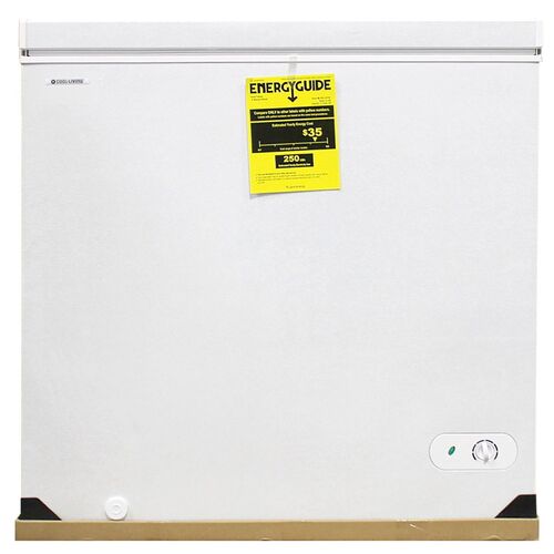 5.0 Cubic Feet Chest Freezer in White