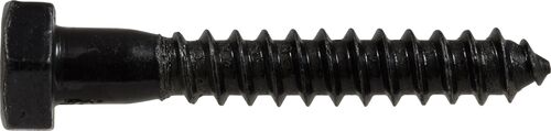 Hardware Essentials Black Hex Lag Screw 6-Pack - 5/16" x 1-1/2"