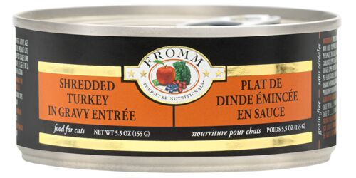 Shredded Turkey in Gravy Entree Wet Cat Food