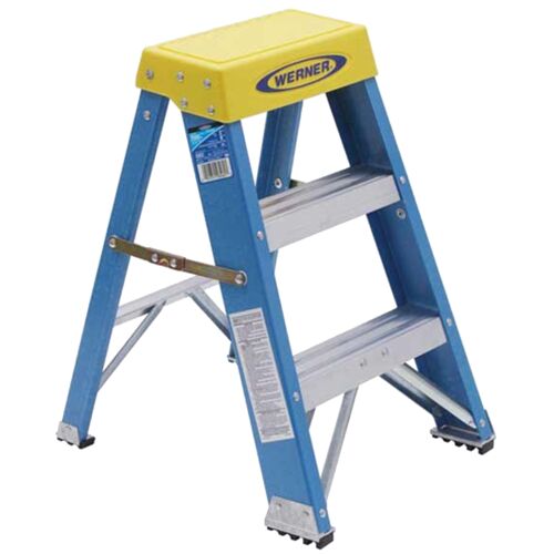 Fiberglass Type 1 Step Ladder - 2'