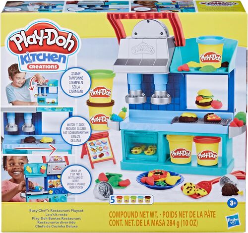 Play-Doh Kitchen Creations Colorful Cafe Kids Kitchen Playset