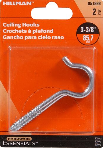 Hardware Essentials Zinc Ceiling Hook
