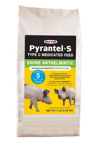 Pyrantel-S Swine Anthelmintic - 5 lb