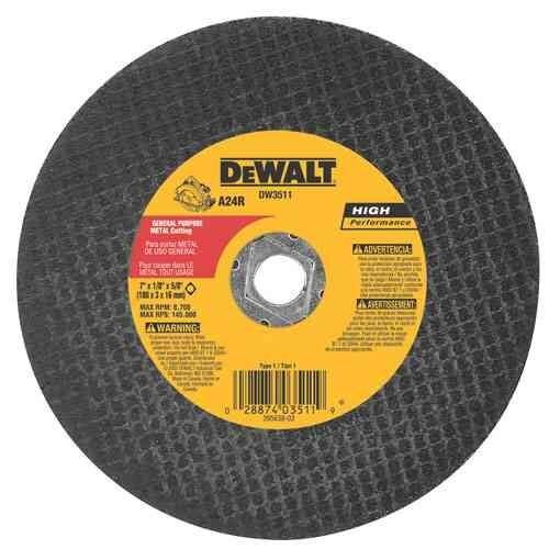 7" X 1/8" Metal Abrasive Blade