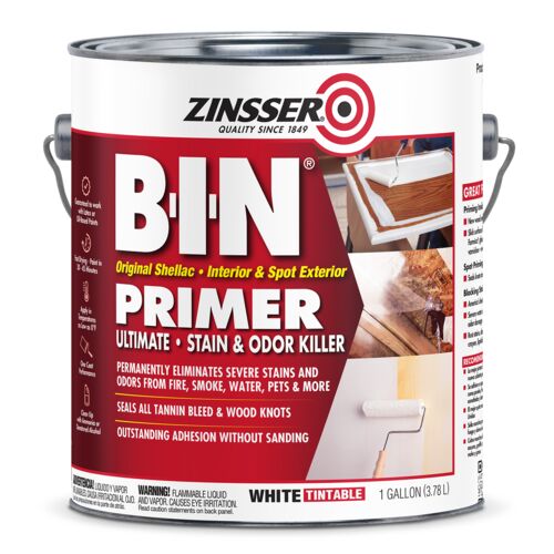 B-I-N Shellac-Base Oil Primer