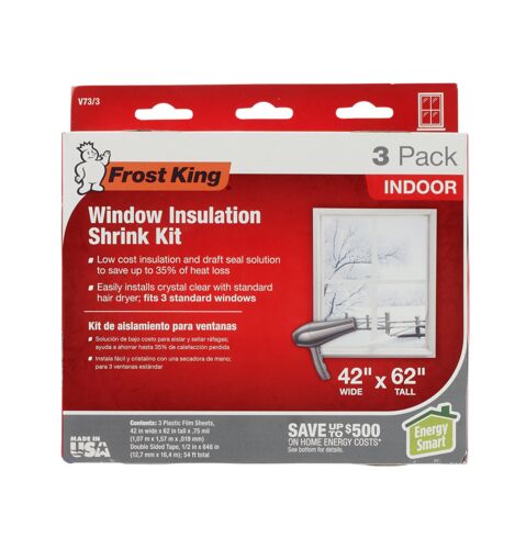 E/O Indoor Window Insulation Kit (3 per Pack)