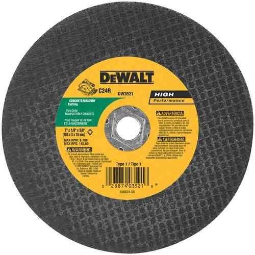 7" x 1/8" x 5/8" Diamond Drive Masonry Cutting Wheel