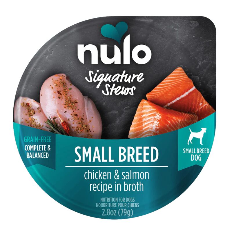 Nulo Chicken Salmon in Broth Small Breed Wet Dog Food 2.8 oz