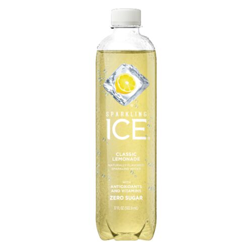 Lemonade Flavored Sparkling Water 17 fl Oz Single Bottle