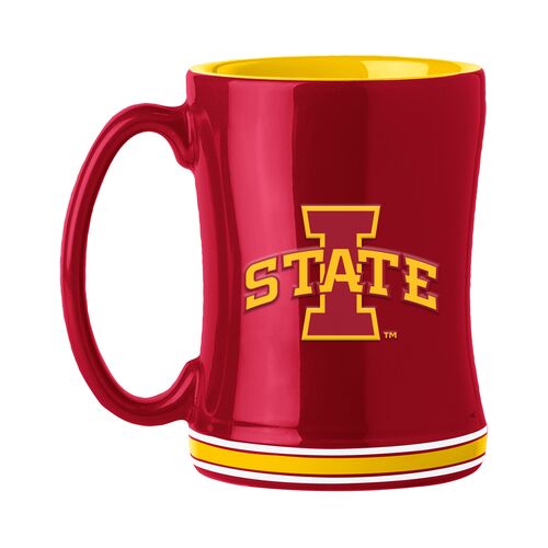 Iowa State Cyclones Relief Mug - 14 oz