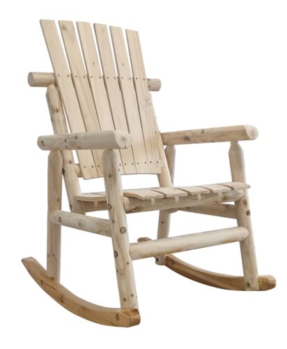 Log Rocking Chair