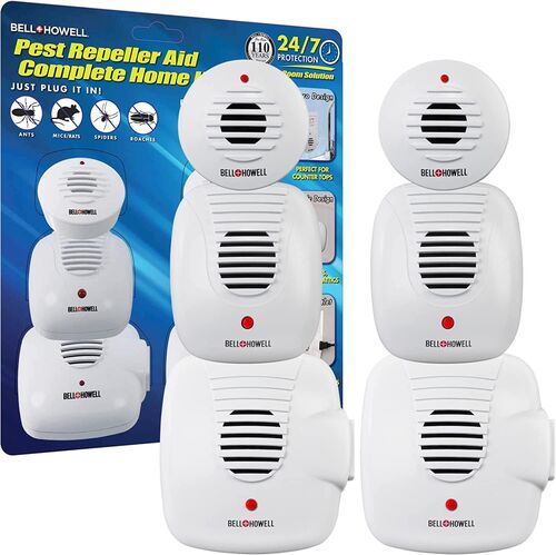 Bell+Howell Ultrasonic Pest Repeller - 6-Pack