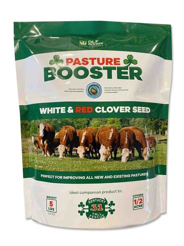 Pasture Booster Clover Seed Mix Grass Seed - 5 lb