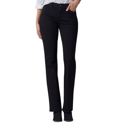 Women's Ultra Lux with Flex Motion Bootcut Jean in Black