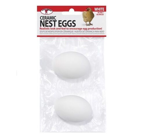 Egg Ceramic Nest White