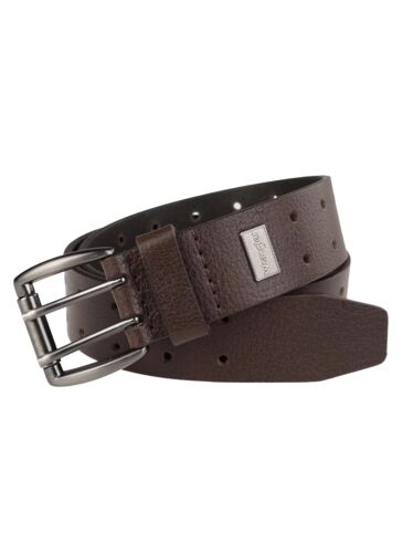 Men's Perforated Leather Belt